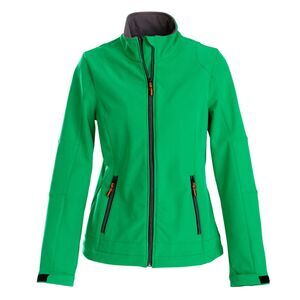 Printer Womens/Ladies Trial Soft Shell Jacket / Fresh Green